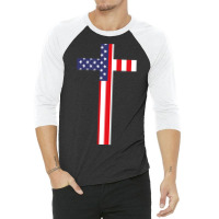 American Flag-q30c6 3/4 Sleeve Shirt | Artistshot