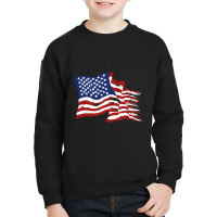 American Flag-zunbe Youth Sweatshirt | Artistshot