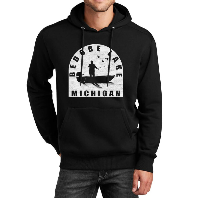 Bedore Lake Fishing Michigan Unisex Hoodie | Artistshot