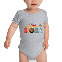 Groovy Retro True Story Christmas Nativity Jesus Christian T Shirt Baby Bodysuit | Artistshot