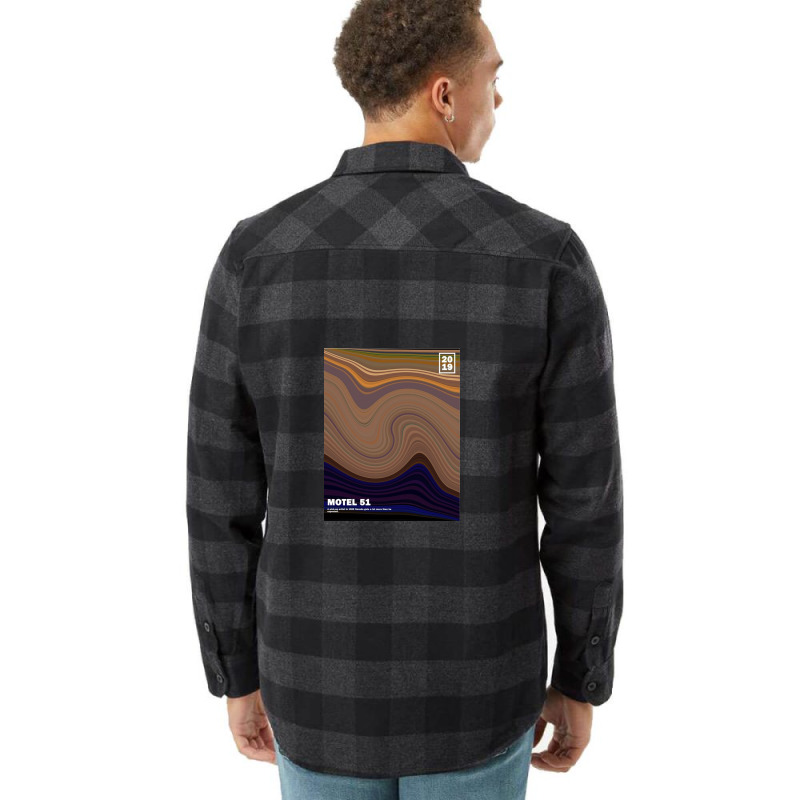 Minimal Motel 51 Abstract Liquid Art Flannel Shirt by johnbre | Artistshot