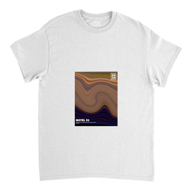 Minimal Motel 51 Abstract Liquid Art Classic T-shirt by johnbre | Artistshot