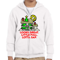 Looks Great Youth Zipper Hoodie | Artistshot