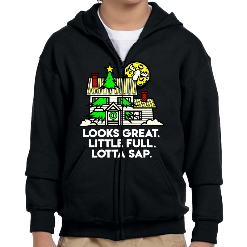 Looks Great Little Full Youth Zipper Hoodie | Artistshot