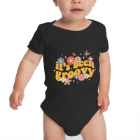 It's Been Groovy Smile Blossoms Flowers Retro Butterfly Baby Bodysuit | Artistshot