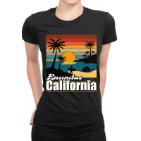 Limited Edition Surf Encinitas California Surfing Beach Gift Ladies Fitted T-shirt | Artistshot