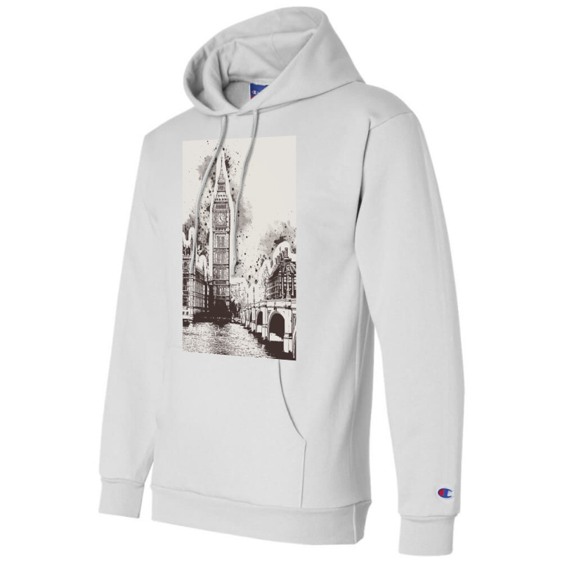 London Painting Art Champion Hoodie | Artistshot