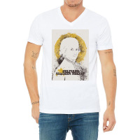 Wolfgang Amadeus Mozart V-neck Tee | Artistshot