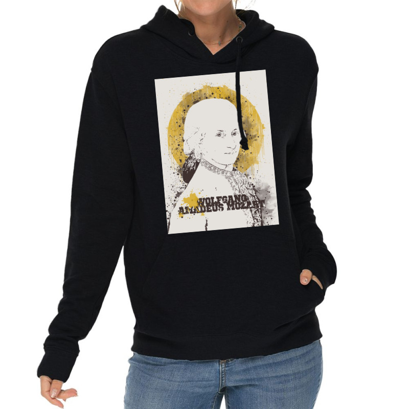 Wolfgang Amadeus Mozart Lightweight Hoodie | Artistshot