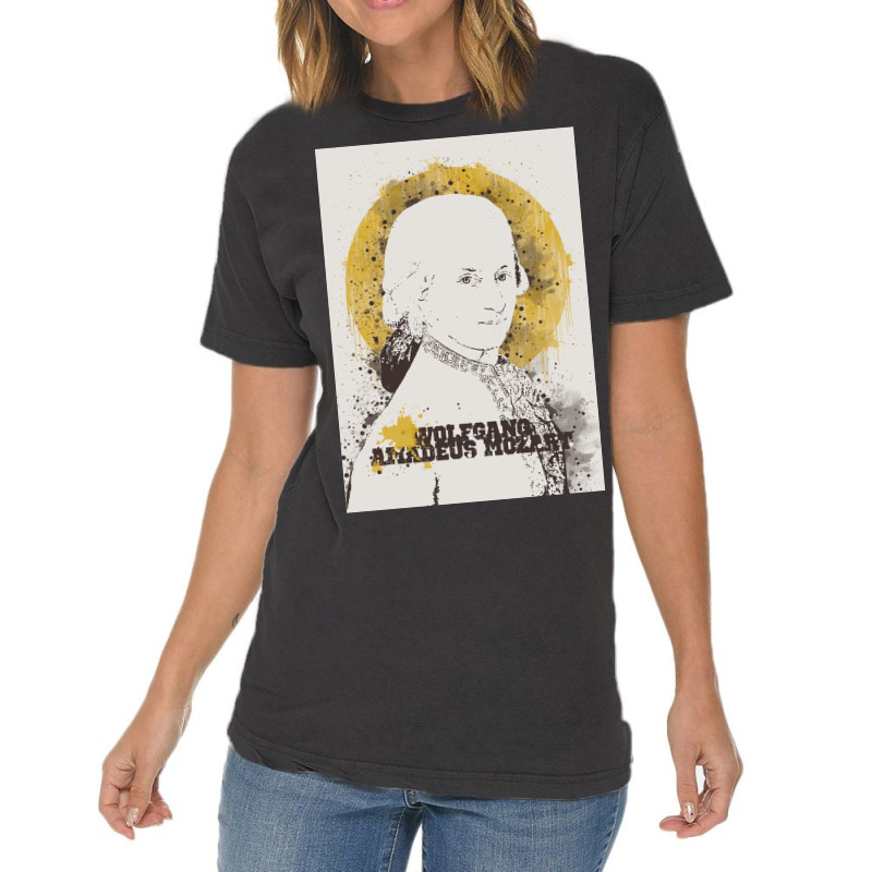 Wolfgang Amadeus Mozart Vintage T-shirt | Artistshot