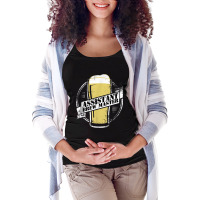 Assistant Brew Master Beer Brewing Maternity Scoop Neck T-shirt | Artistshot