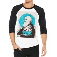 Charles Darwin Painting Art 3/4 Sleeve Shirt | Artistshot