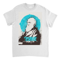 Charles Darwin Painting Art Classic T-shirt | Artistshot