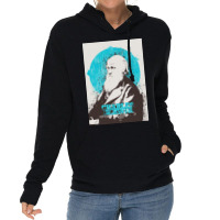 Charles Darwin Painting Art Lightweight Hoodie | Artistshot