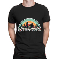 Pensacola City Retro T-shirt | Artistshot