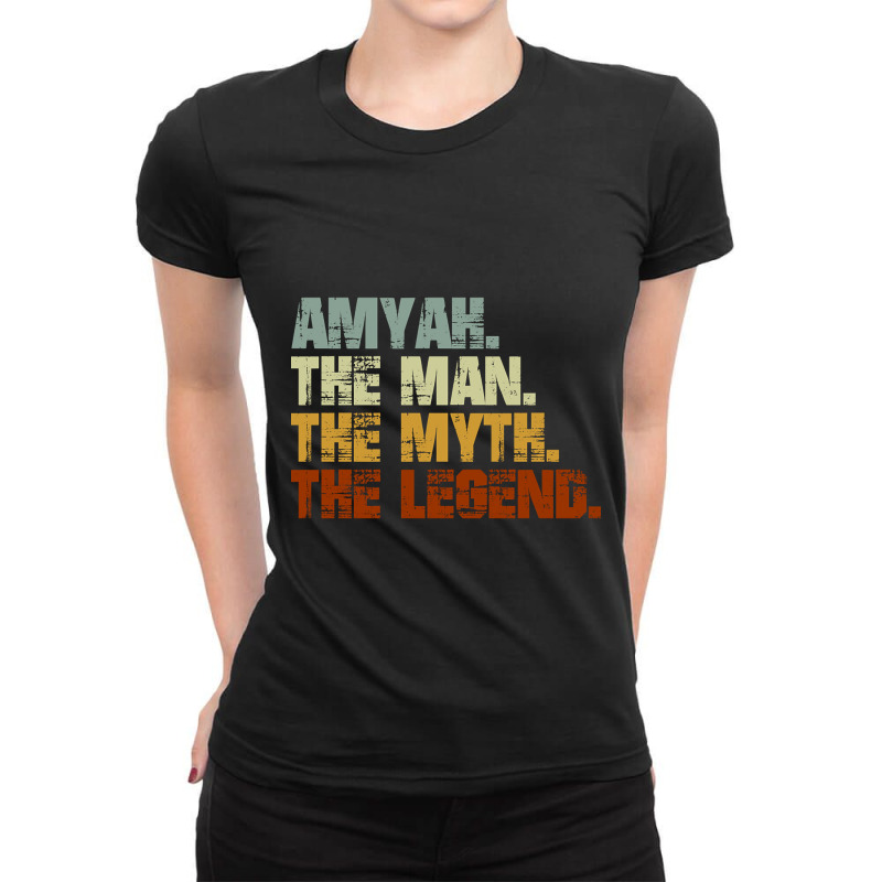 Amyah Ladies Fitted T-Shirt by sausagefencing57 | Artistshot