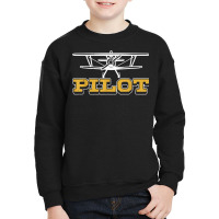 Pilot Aircraft Private Small Airplane T Shirt Youth Sweatshirt | Artistshot