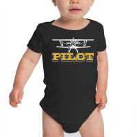 Pilot Aircraft Private Small Airplane T Shirt Baby Bodysuit | Artistshot