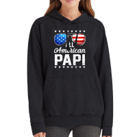 All American Papi Sunglasses American Flag 4th Of July Vintage Hoodie | Artistshot