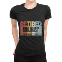 Limited Edition Retired Biologist Vintage Retirement Gift Not Ladies Fitted T-shirt | Artistshot