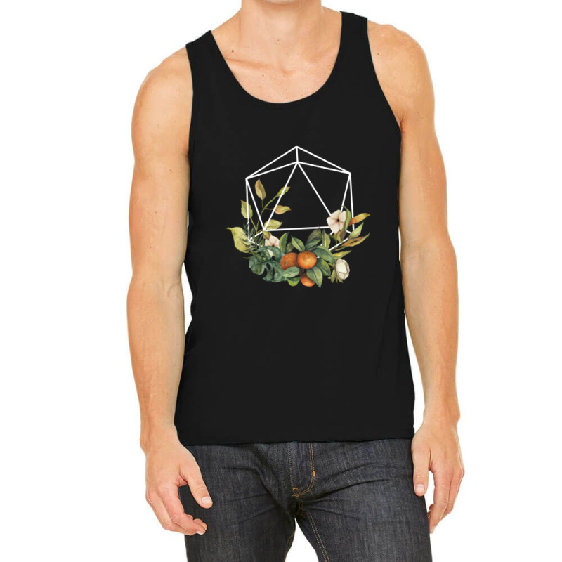 Flowers D D D20 Dice Friend Tank Top | Artistshot