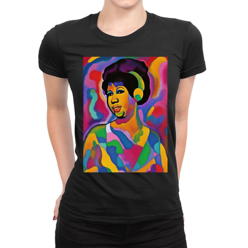 Aretha Ladies Fitted T-Shirt by kundalinitrampled75 | Artistshot