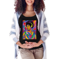 Aretha Maternity Scoop Neck T-shirt | Artistshot