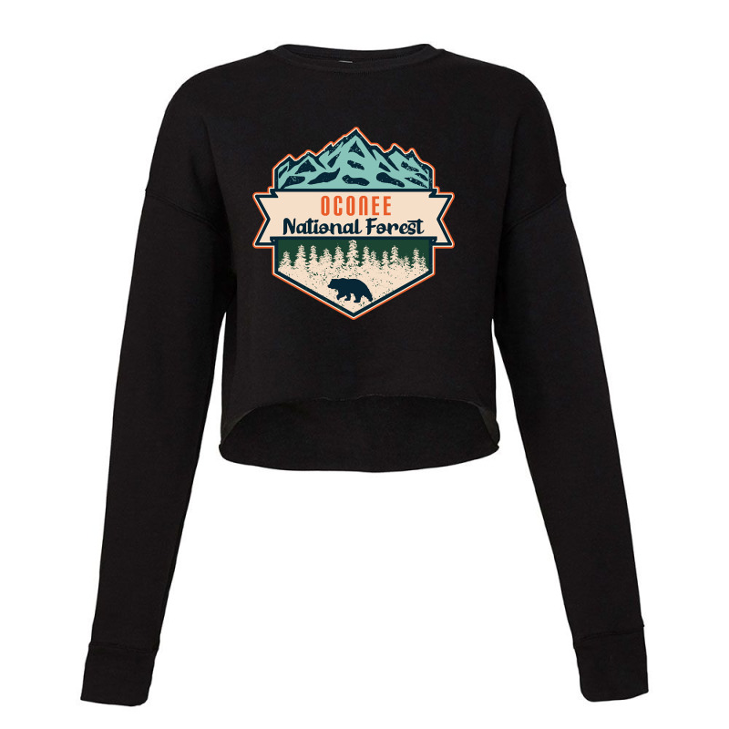 Oconee National Forest Cropped Sweater by yammerbetween10 | Artistshot