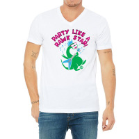 Rawk Green 70s V-neck Tee | Artistshot