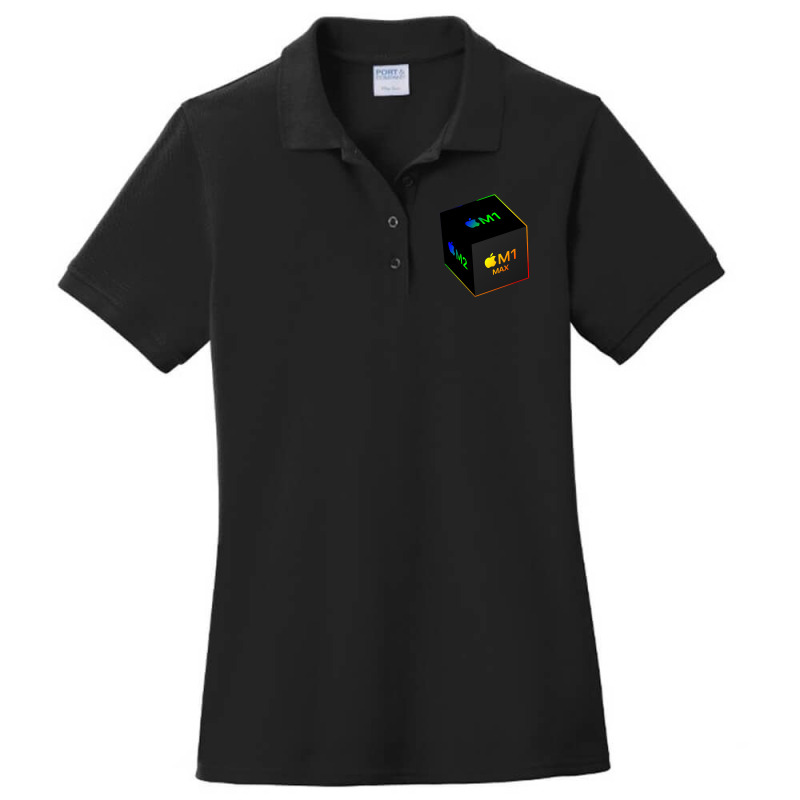 Apple Silicon Ladies Polo Shirt by resaleberries875 | Artistshot