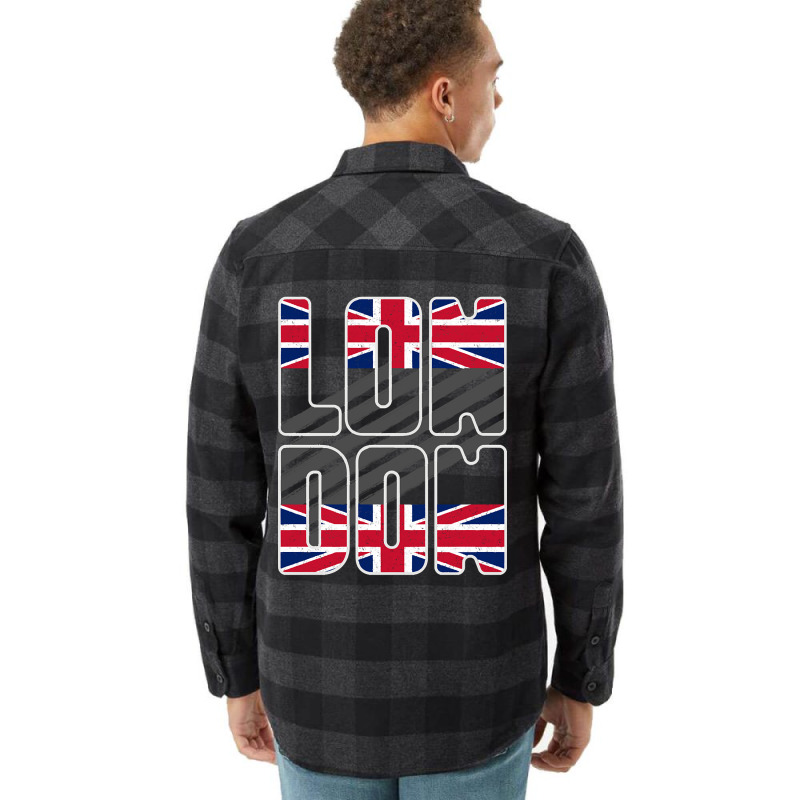 London England United Kingdom Souvenir Travel Gift Design Flannel Shirt | Artistshot