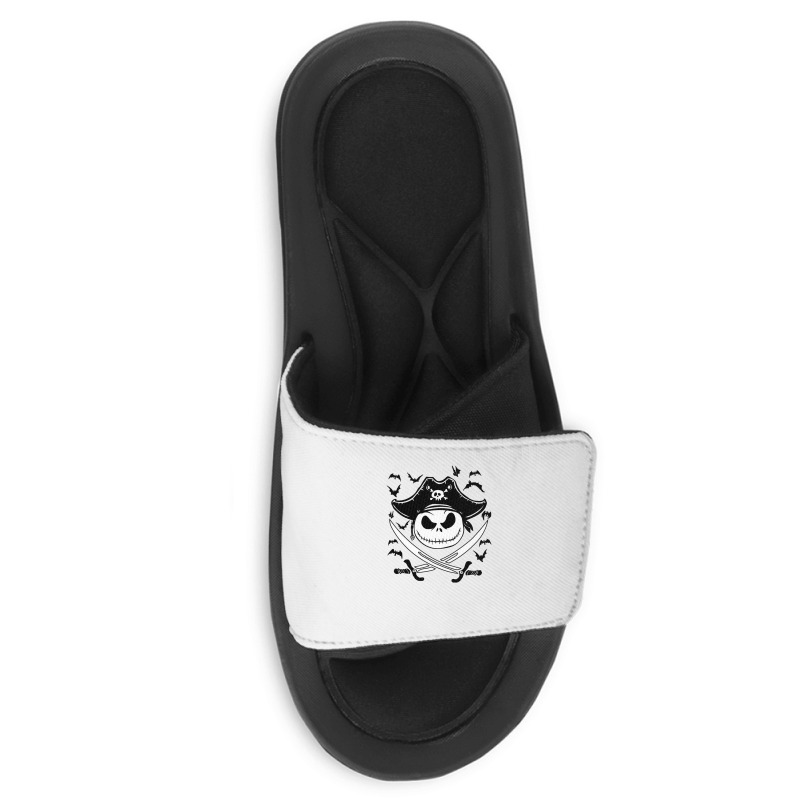 Captain Jack Crossed Swords Slide Sandal | Artistshot