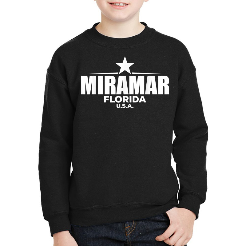 Miramar Florida Retro Vintage T Shirt Youth Sweatshirt | Artistshot