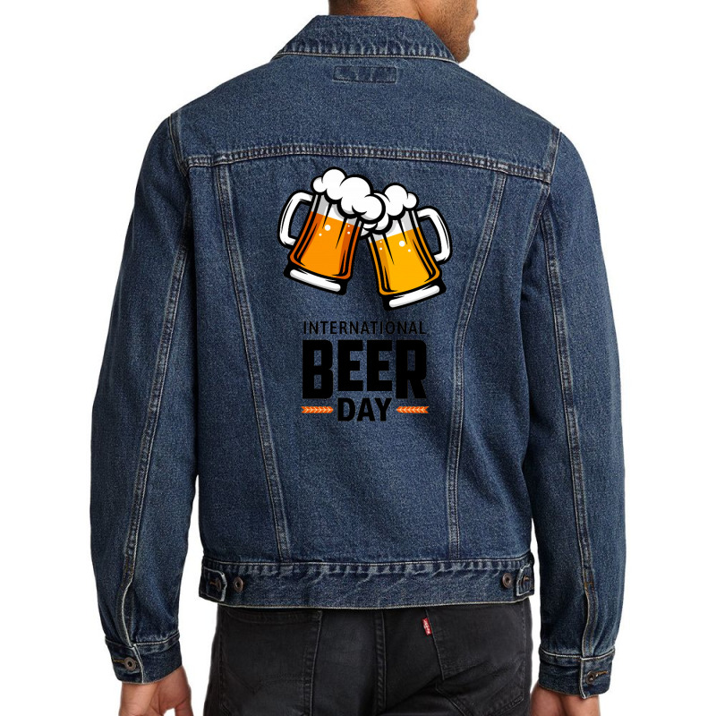 International Beer Day Ra Men Denim Jacket | Artistshot