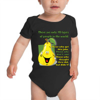 10 Types Of People (all Products) Baby Bodysuit | Artistshot