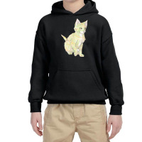 Caramel Apple Kitten Youth Hoodie | Artistshot