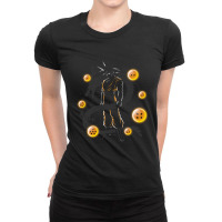 Trending Balls Of Dragon Ladies Fitted T-shirt | Artistshot