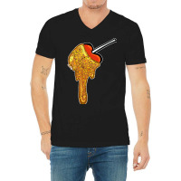 Caramel Apple V-neck Tee | Artistshot