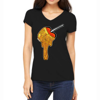 Caramel Apple Women's V-neck T-shirt | Artistshot