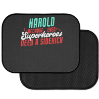 Harold Because Even Superheroes Need A Sidekick Funny Harold T Shirt Rear Car Mat | Artistshot