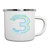 Number Three Circuit Design Camper Cup | Artistshot