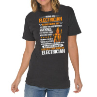 Being A Electrician. Vintage T-shirt | Artistshot