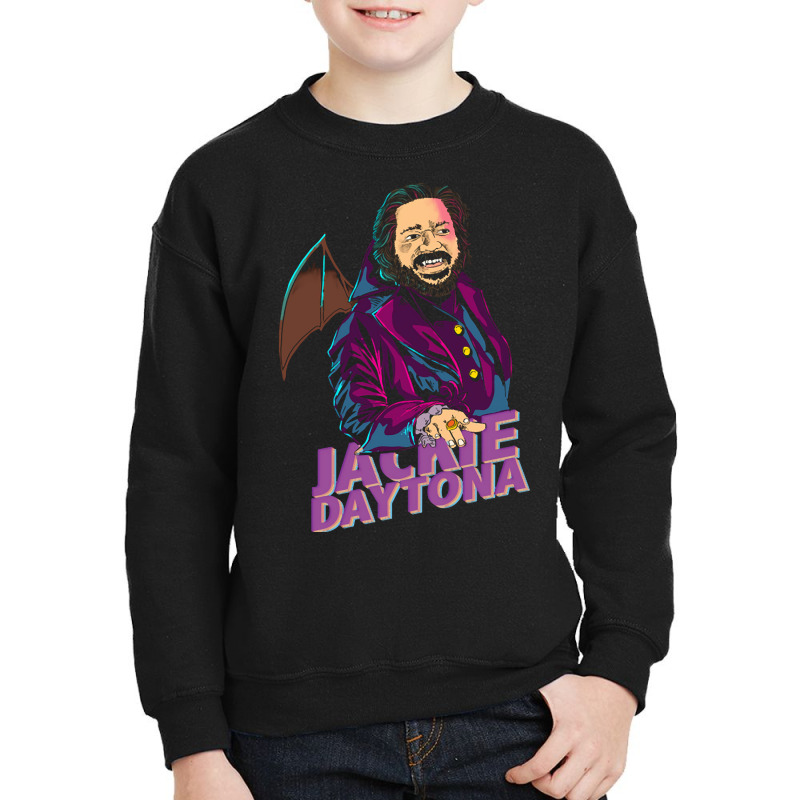 Jackie Daytona Bat Boy Youth Sweatshirt by geishascessation326 | Artistshot