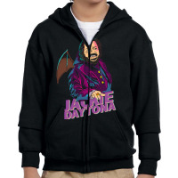 Jackie Daytona Bat Boy Youth Zipper Hoodie | Artistshot