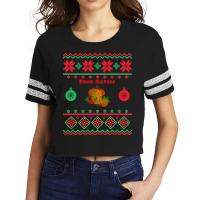 Buon Natale Panettone Apparel Sweatshirt Scorecard Crop Tee | Artistshot