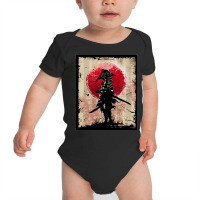 Japanese Art Samurai Baby Bodysuit | Artistshot