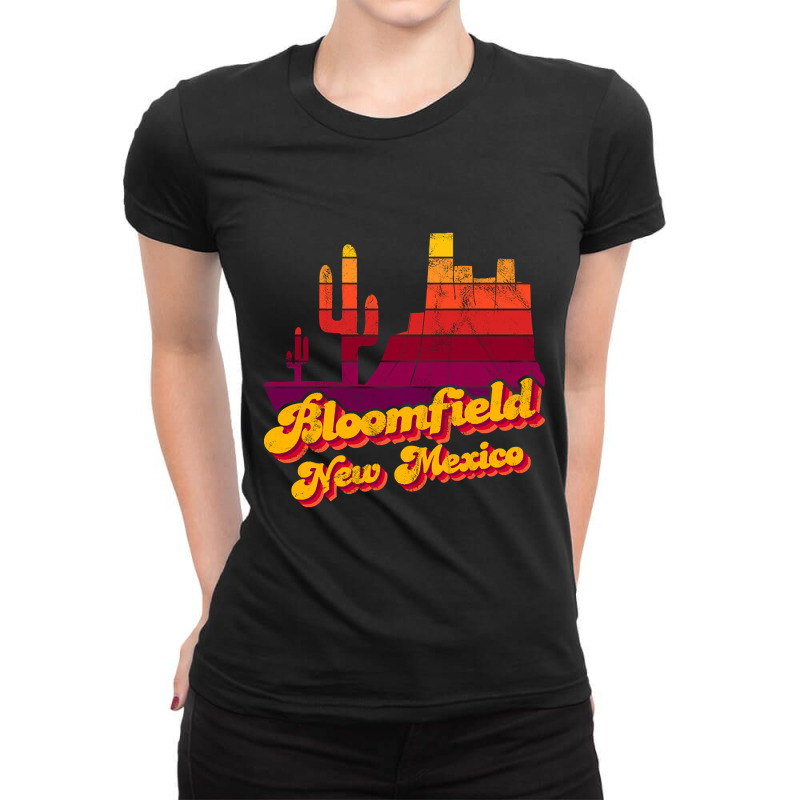 Bloomfield New Mexico Ladies Fitted T-Shirt by traumafemales188 | Artistshot