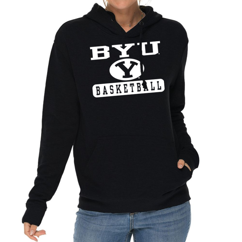 Byu Cougars Basketball Officially Licensed Pullover Hoodie Lightweight Hoodie by linbere | Artistshot