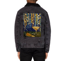 Enjoy The Drink New Years Eve Unisex Sherpa-lined Denim Jacket | Artistshot