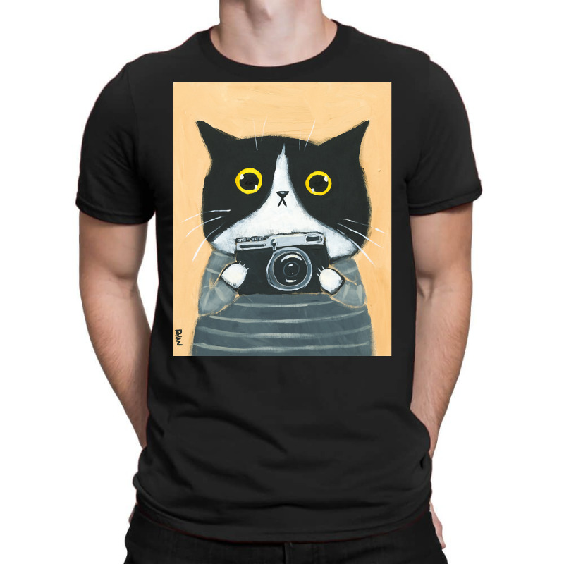 Limited Edition Photographer Kitty T-shirt | Artistshot